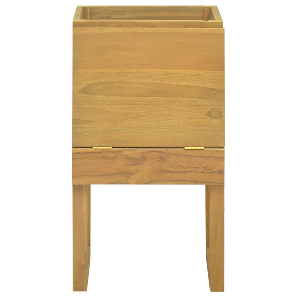 Badschrank 60x40x75 cm Massivholz Teak