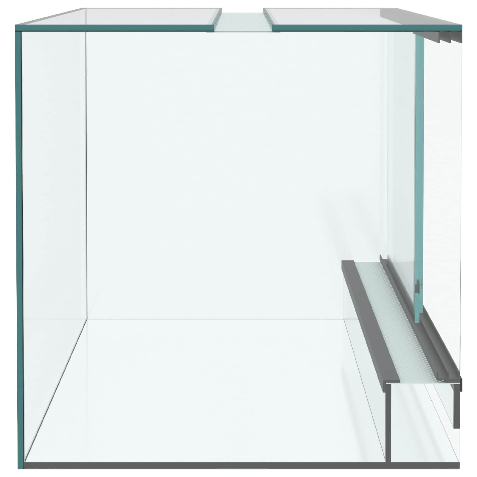 Terrarium mit Speicher Transparent 30 x 30 x 30 cm Glas