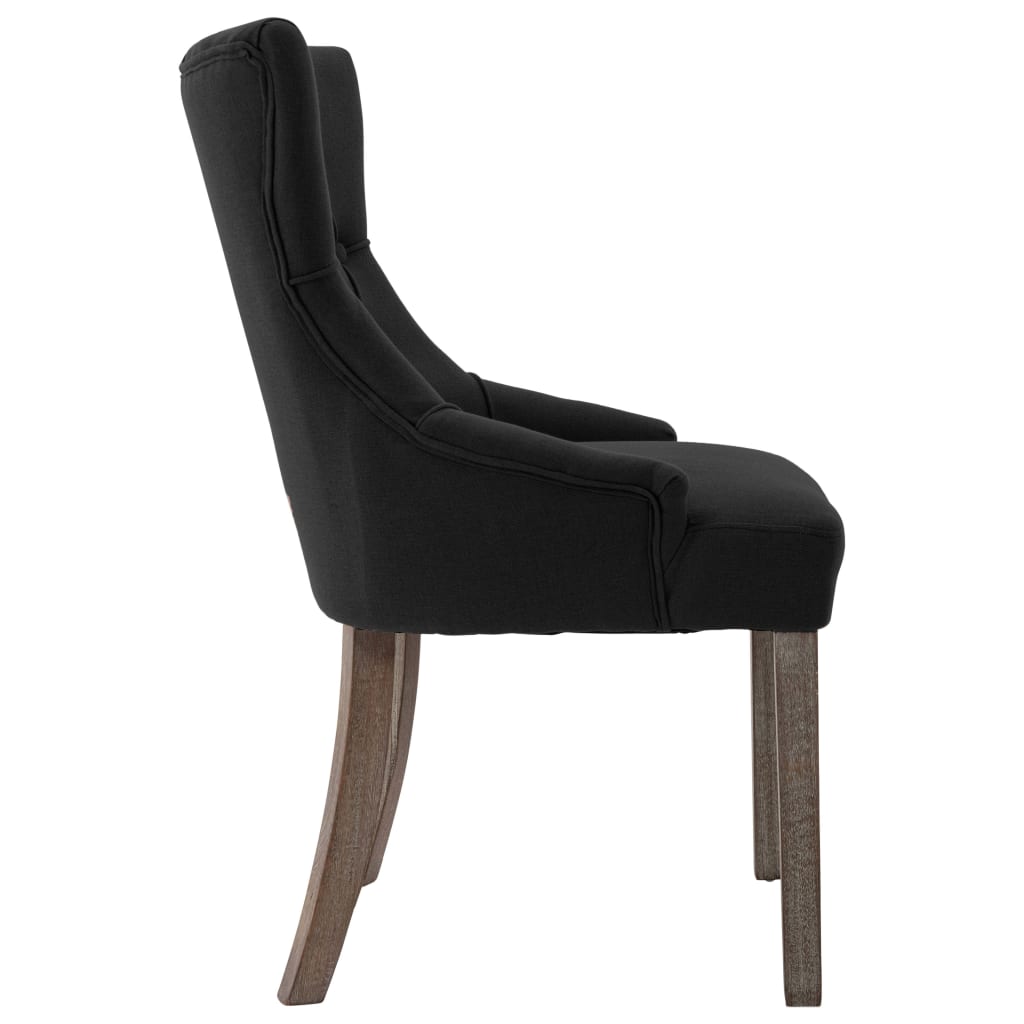 Esszimmerstühle 2 Stk. Beige Stoff