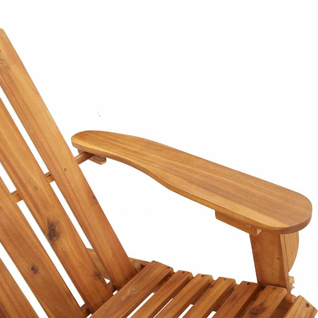 Adirondack-Gartenstühle 2 Stk. Massivholz Akazie