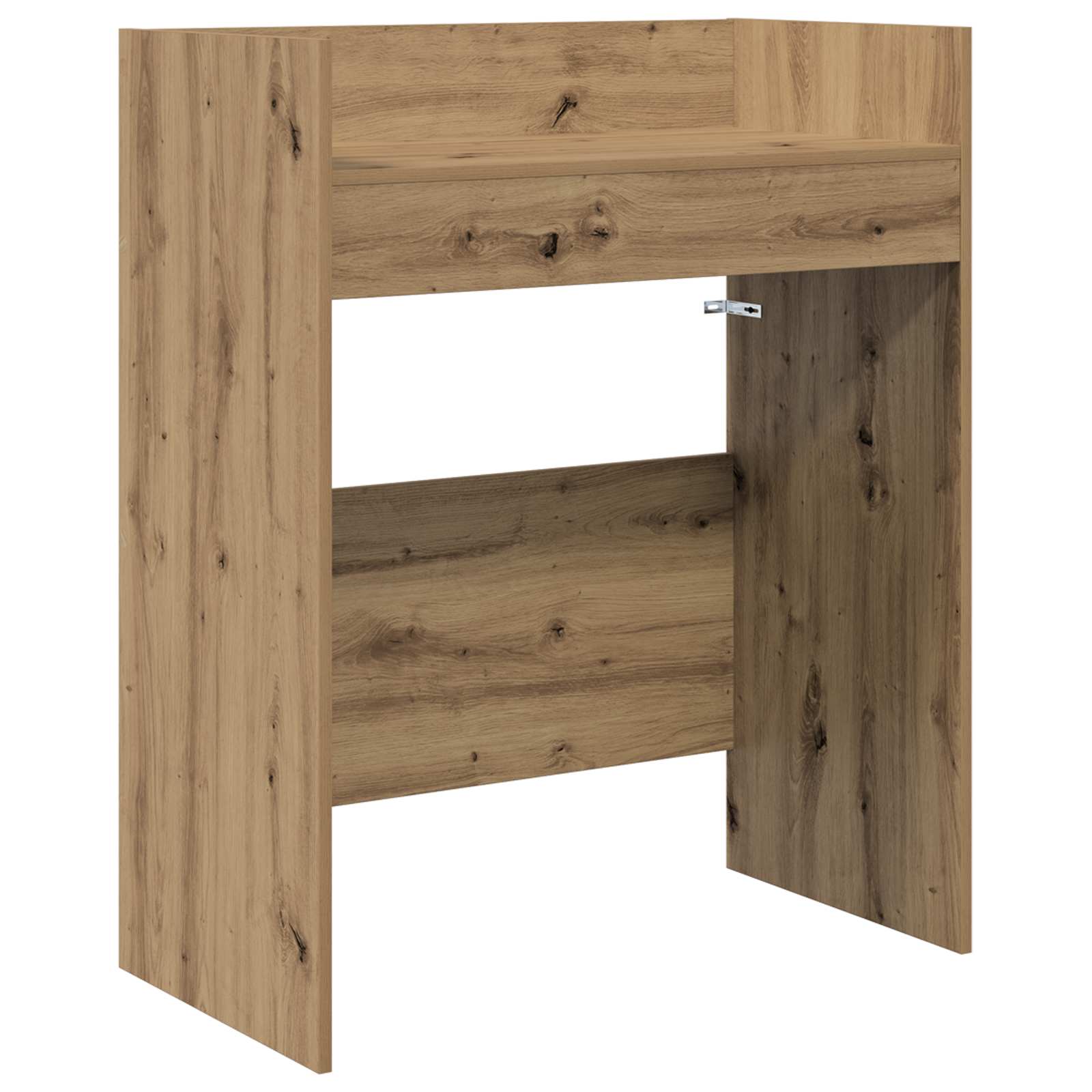 DJ Tisch Weiß 102 x 45 x 102 cm Holzwerkstoff