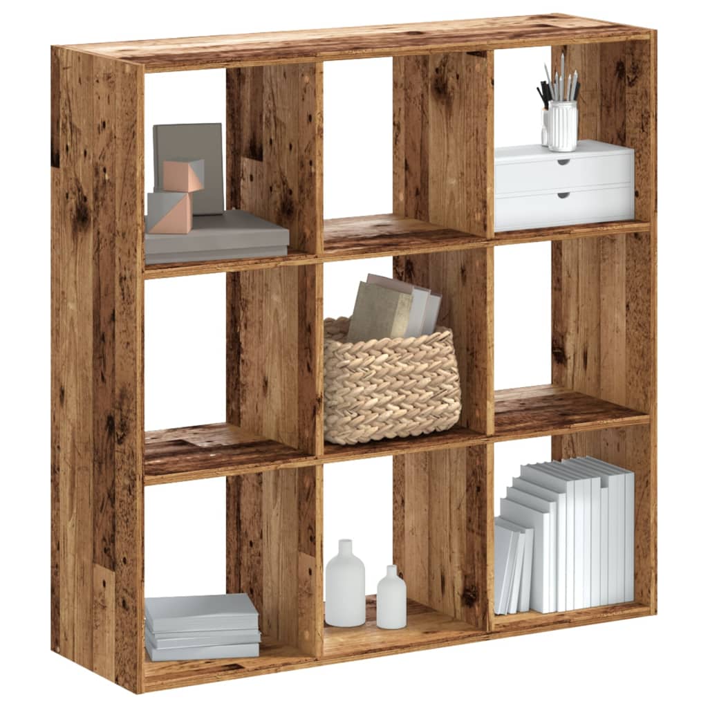 Bücherregal Schwarze Eiche 102 x 32 x 102 cm