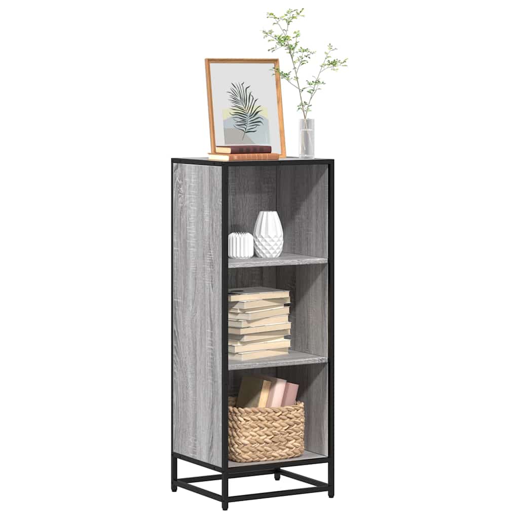 Bücherregal Schwarz 60x35x139 cm Holzwerkstoff
