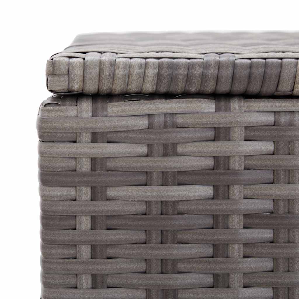Garden-Auflagenbox Schwarz 150x50x60 cm Poly Rattan