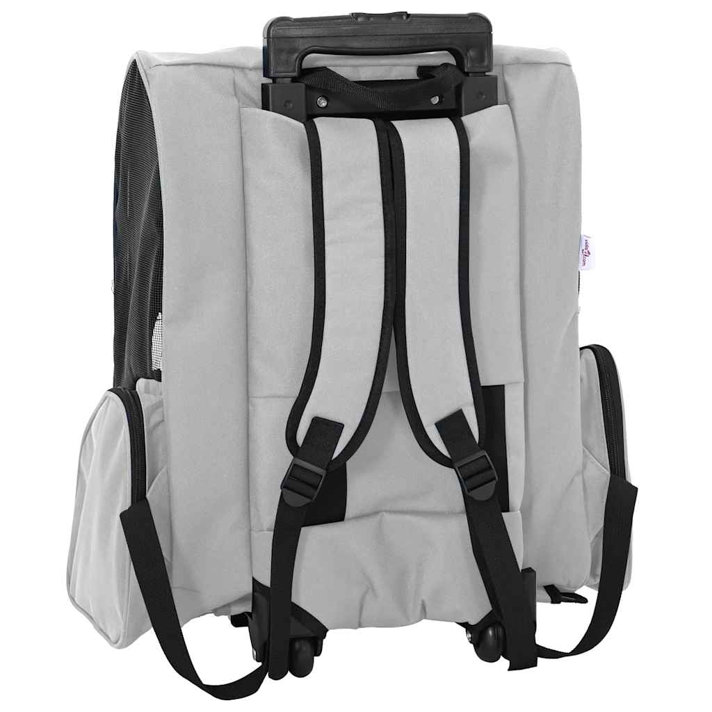 Trolley für Haustiere 3-in-1 Faltbar Beige