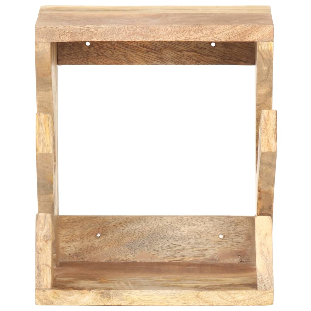 Skateboard Wandhalter 25x20x30 cm Recyceltes Massivholz