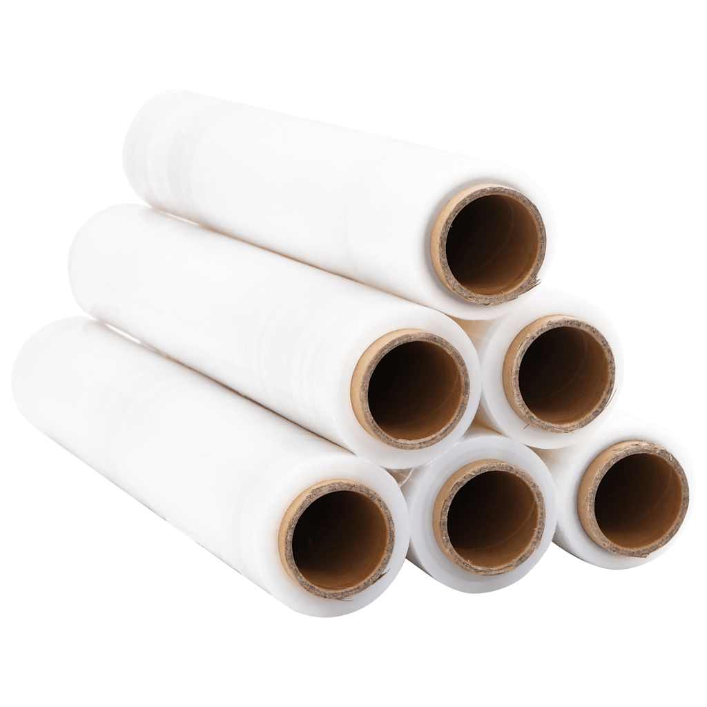 Stretchfolie 2 Stk. Transparent 17 μm 50 cm x 150 m