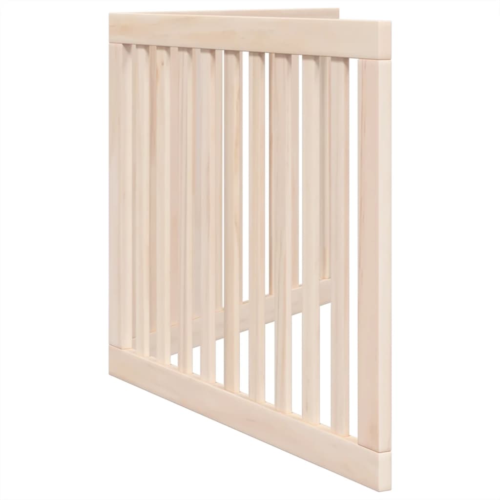 Hundegitter Faltbar 3 Paneele 150 cm Pappelholz