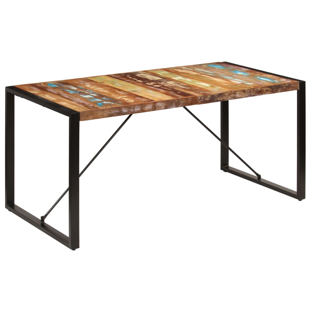 Esstisch 220x100x75 cm Massivholz Akazie