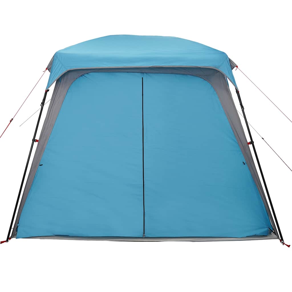 Campingzelt mit Vorzelt 5 Personen Grün Wasserdicht