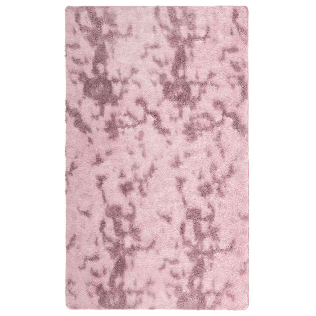 Teppich Shaggy Hochflor NAVARRA Beige 60x100 cm Polyester
