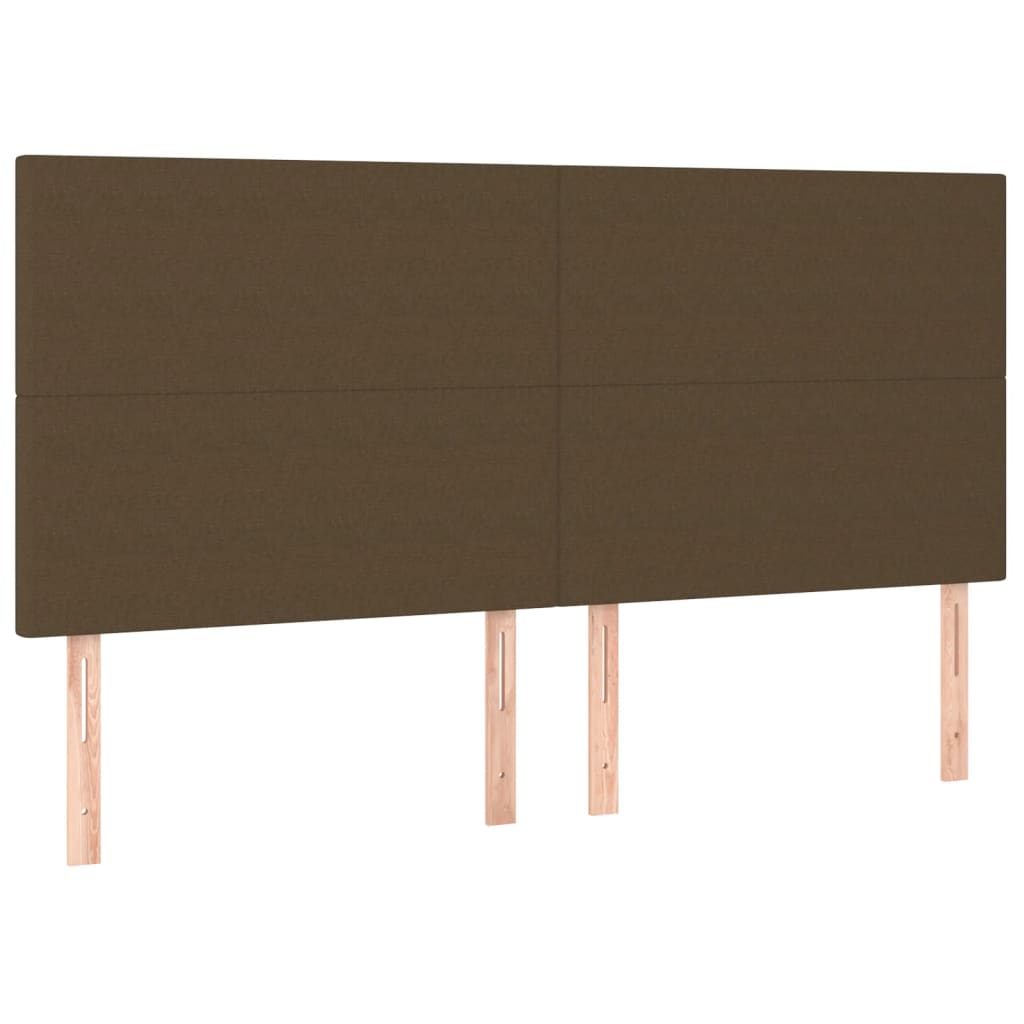 Kopfteil Hellgrau 80x5x118/128 cm Stoff