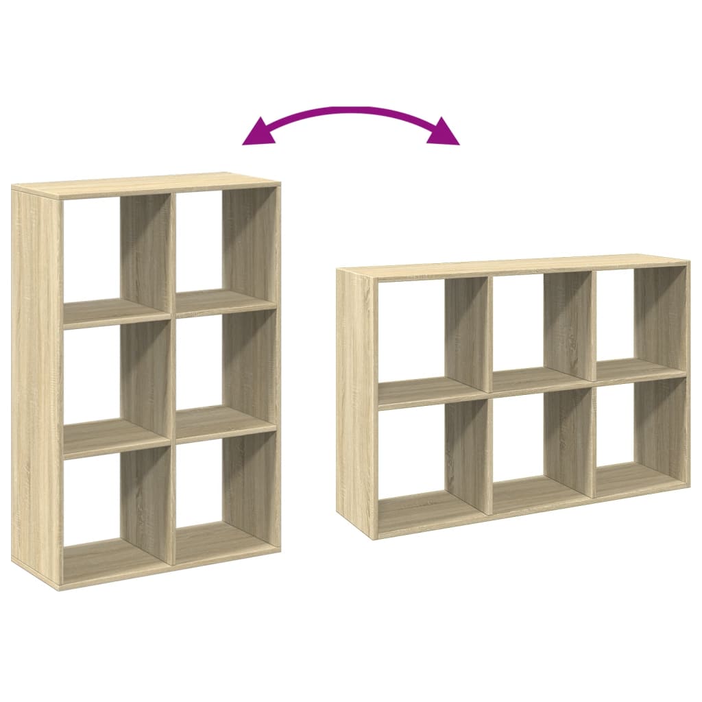 Bücherregal Weiß 137,5x29x137,5 cm Holzwerkstoff