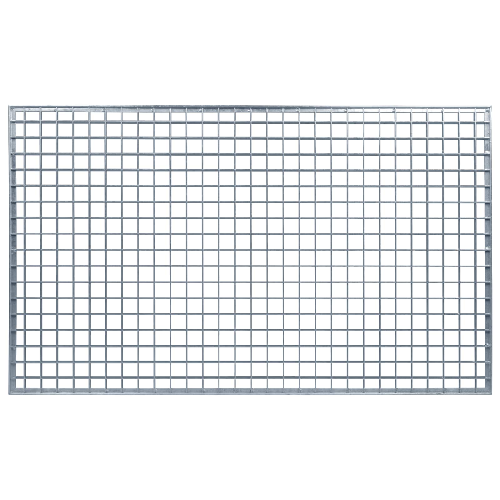 Gitter Silber 50 x 35 x 2 cm Feuerverzinkter Stahl