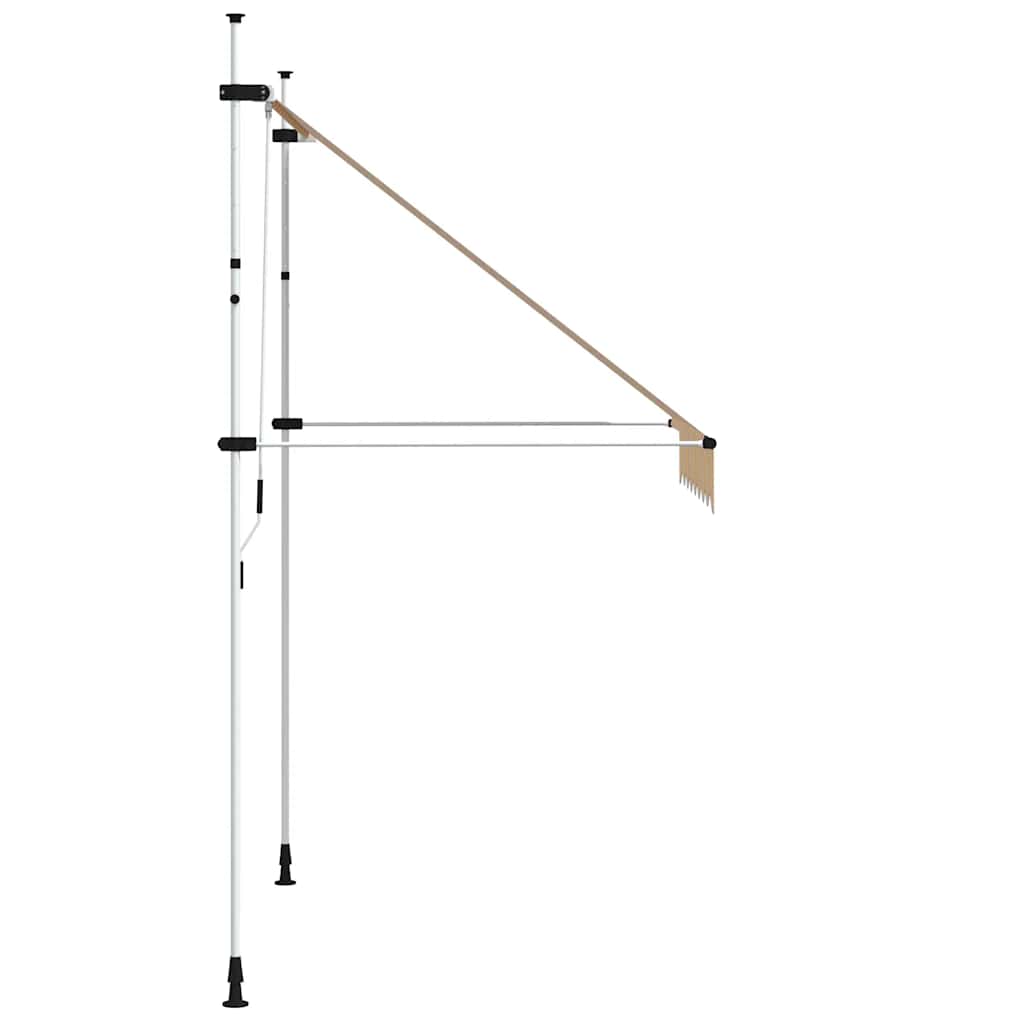 Einziehbare Markise Handbetrieben 150 cm Anthrazit