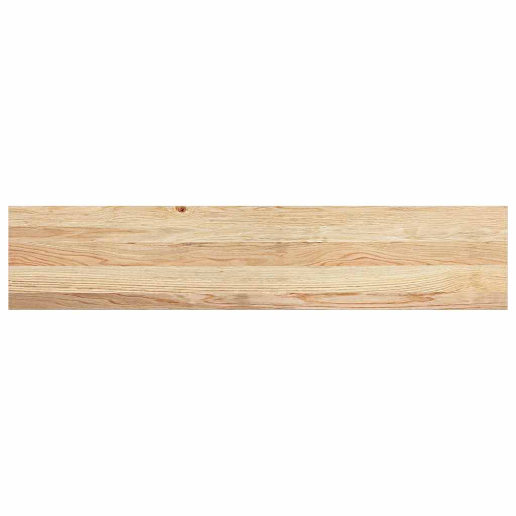 Treppenstufen 4 Stk. Unbehandelt 70x25x2 cm Massivholz Eiche