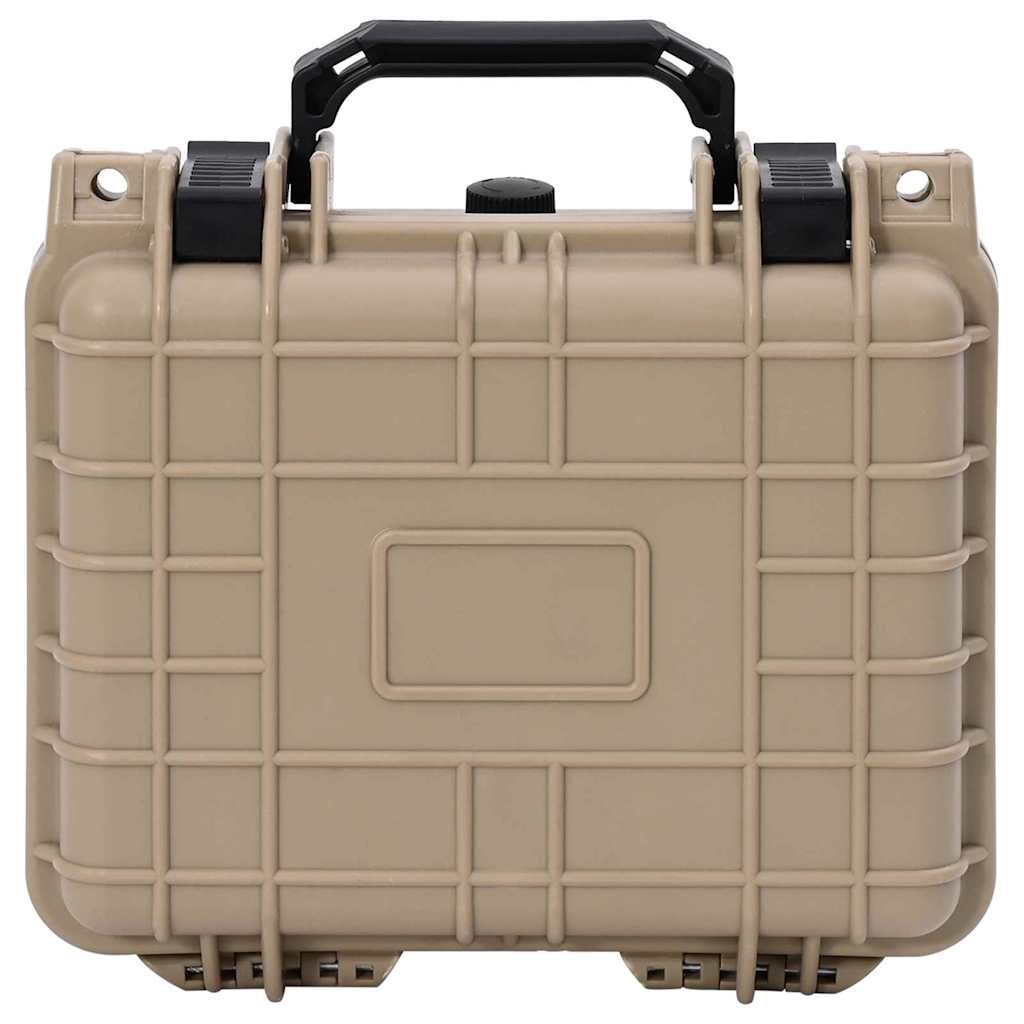 Koffer für Flugreise Tragbar Schwarz 46,5x21,5x17,5 cm PP