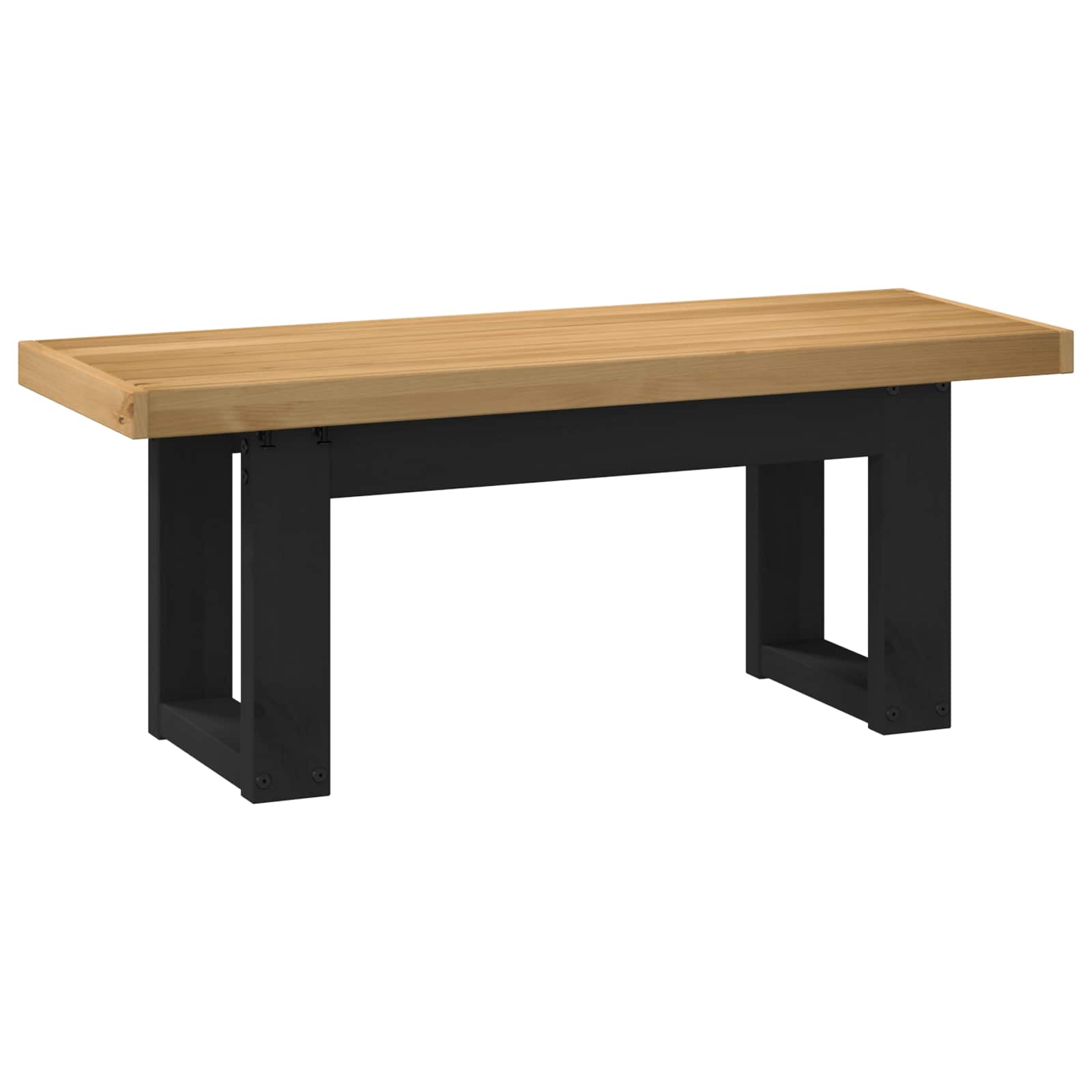 Esstischbank NOAIN 180 x 41 x 45 cm Massives Kiefernholz