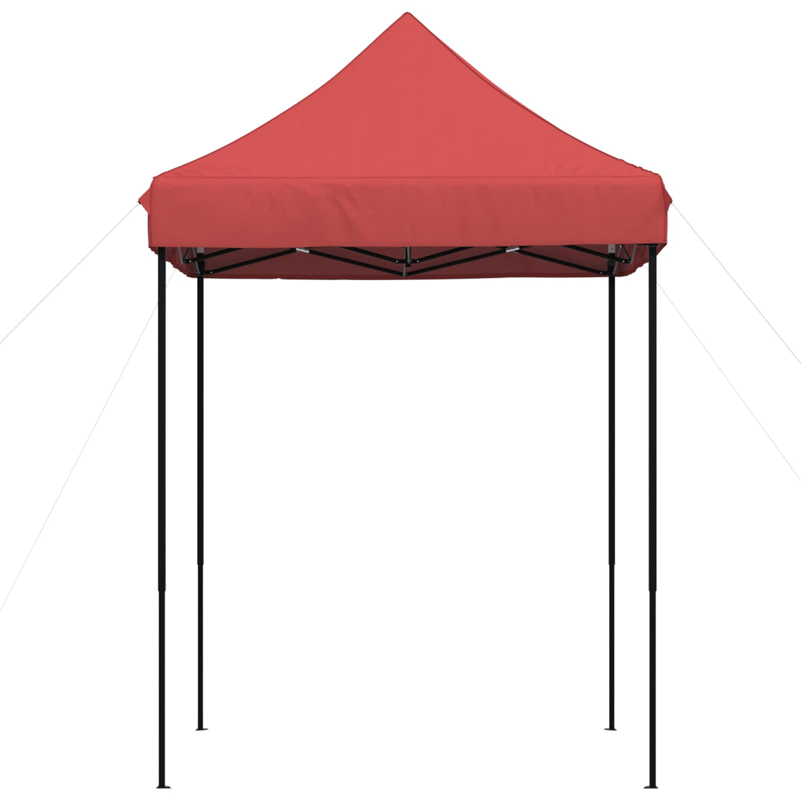 Partyzelt Faltbar Pop-Up Schwarz 200x200x306 cm