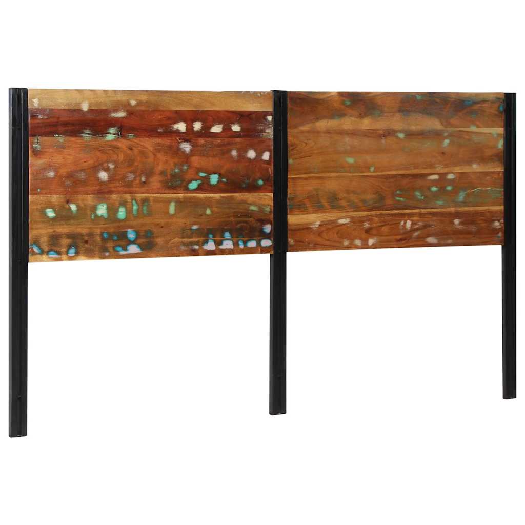 Kopfteil 100 cm Massivholz Mango und Eisen