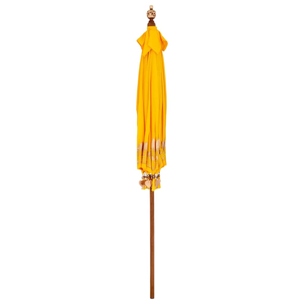 Balinesischer Sonnenschirm Creme 185 x 185 x 260 cm