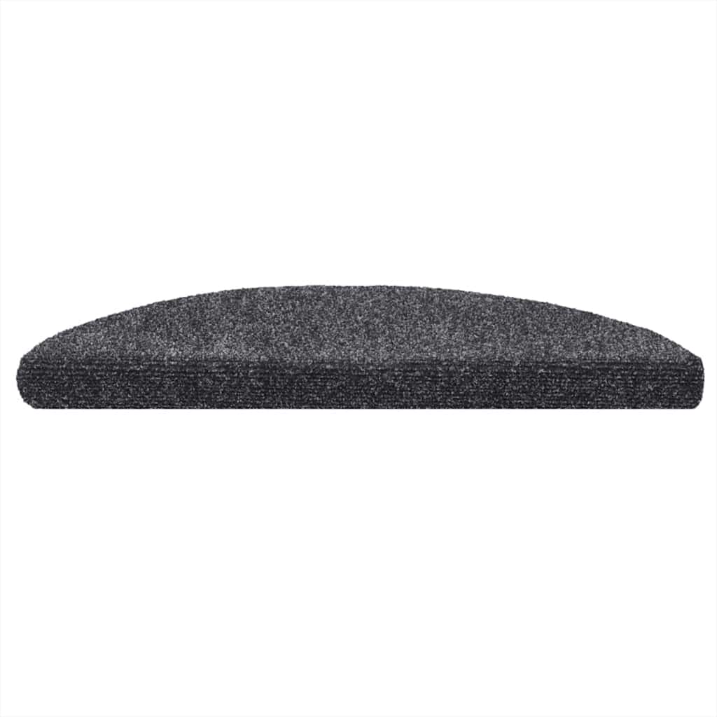 Stufenmatten Selbstklebend 15 Stk. 56x17x3 cm Hellbraun Halbrund