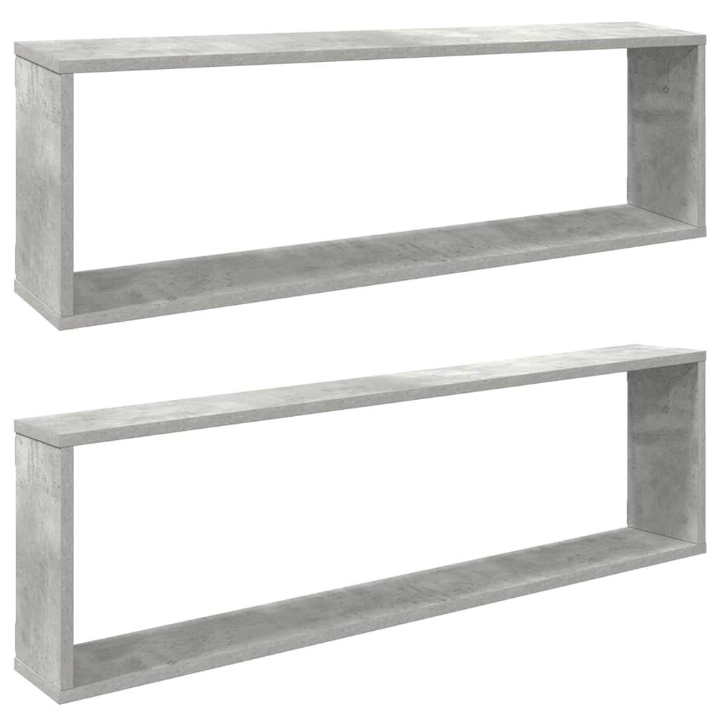 Würfelregale 2 Stk. Weiß 30x15x30 cm