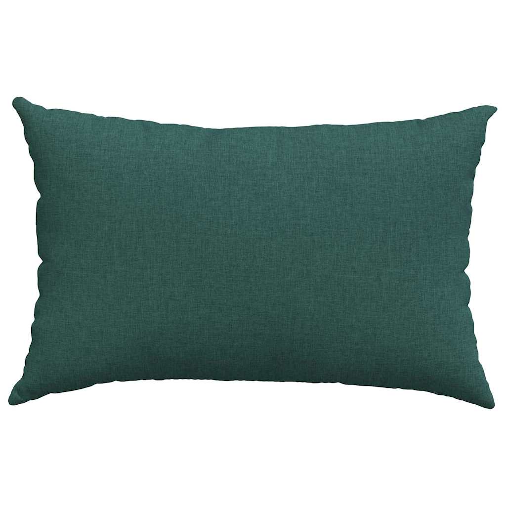 Sofakissen 2 pcs Hellgrau 50 x 30 cm Stoff