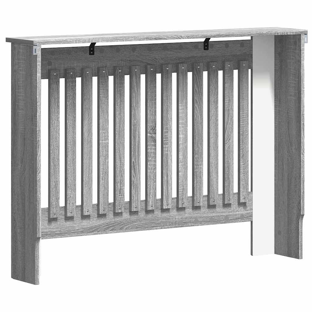 Holzwerkstoff Heizkörper-Abdeckung Heizkörperverkleidung 112 cm, weiß