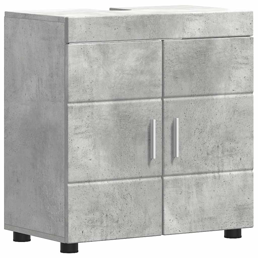Badezimmermöbel-Set TULUM 2 pcs Weiß 60 x 34 x 63 cm