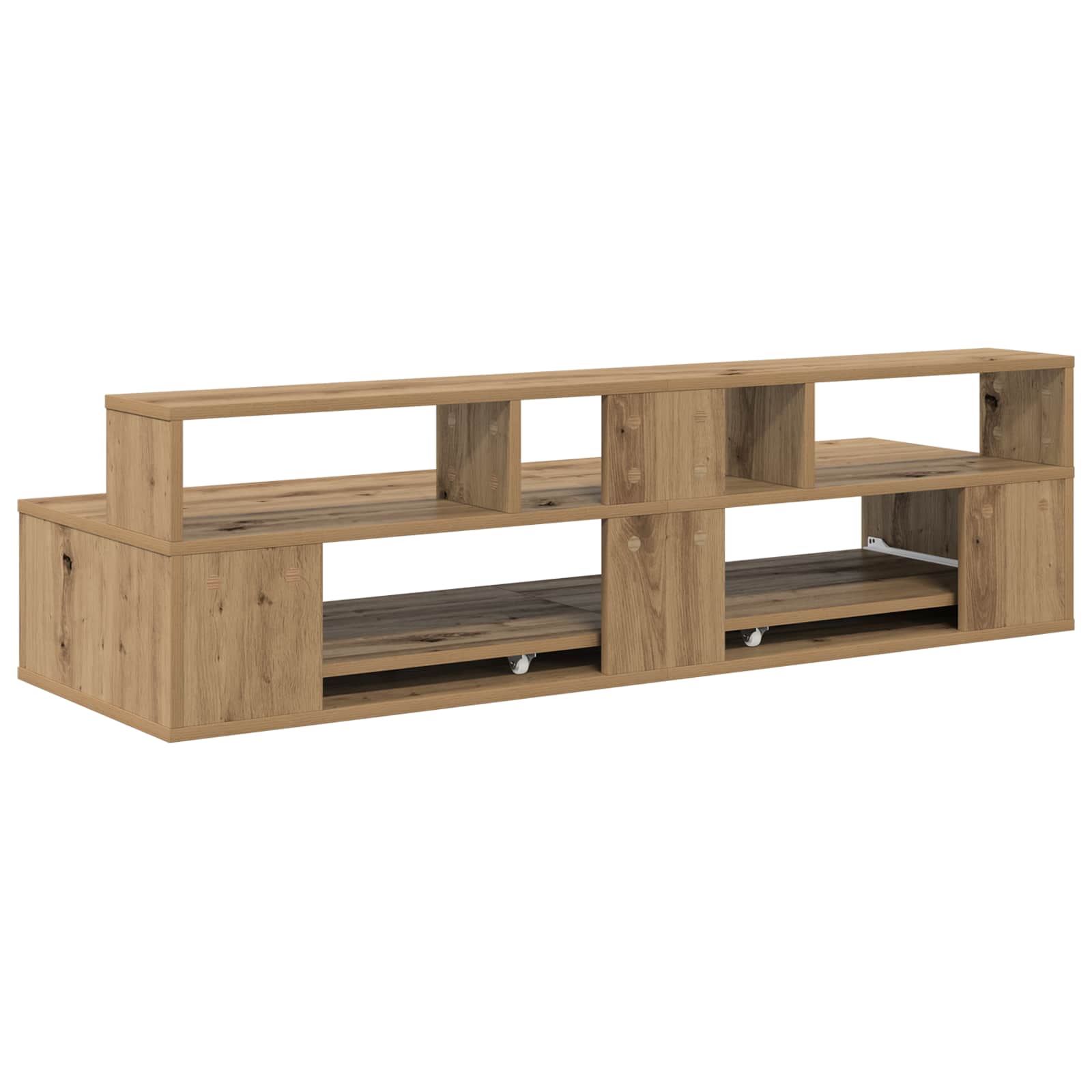 Studiotisch Weiß 152 x 42,5 x 36 cm Holzwerkstoff