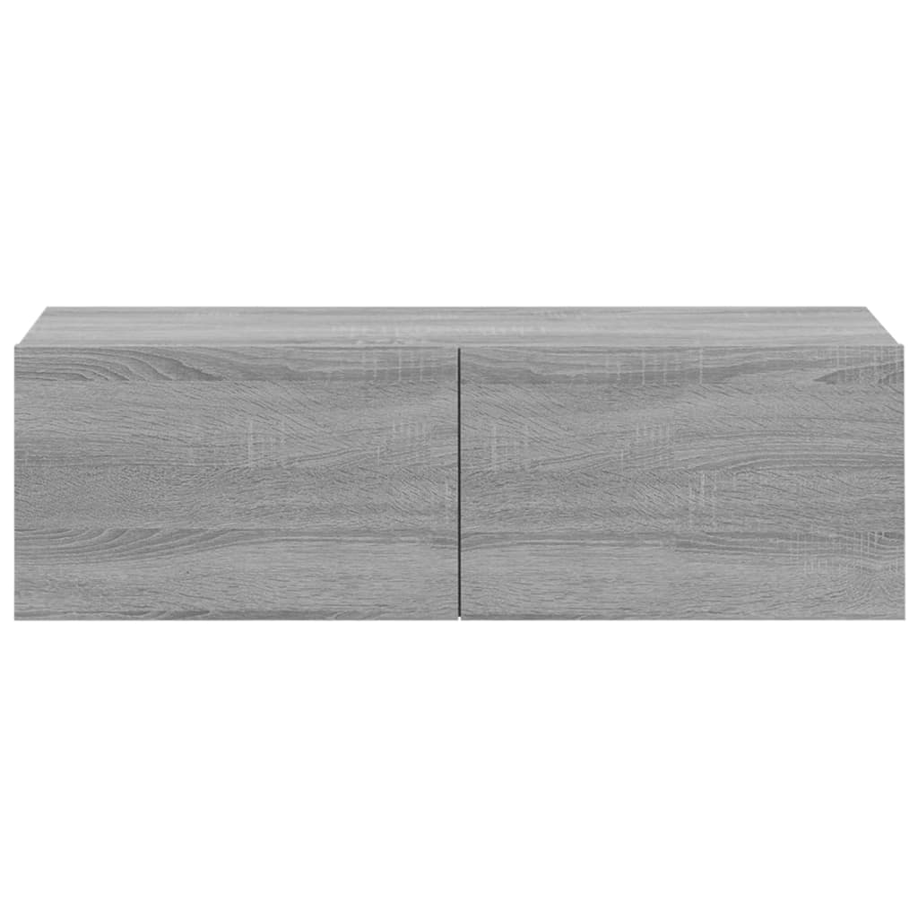 4-tlg. TV-Schrank-Set Sonoma-Eiche Holzwerkstoff