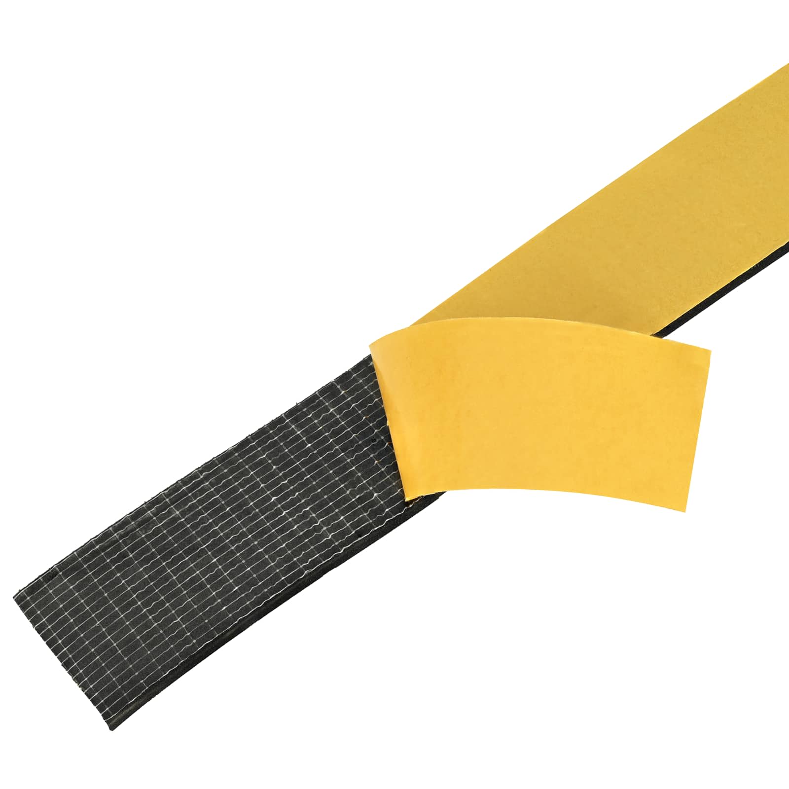 Selbstklebendes Schaumstoffband Schwarz 10mm x 10m CR-Schaum