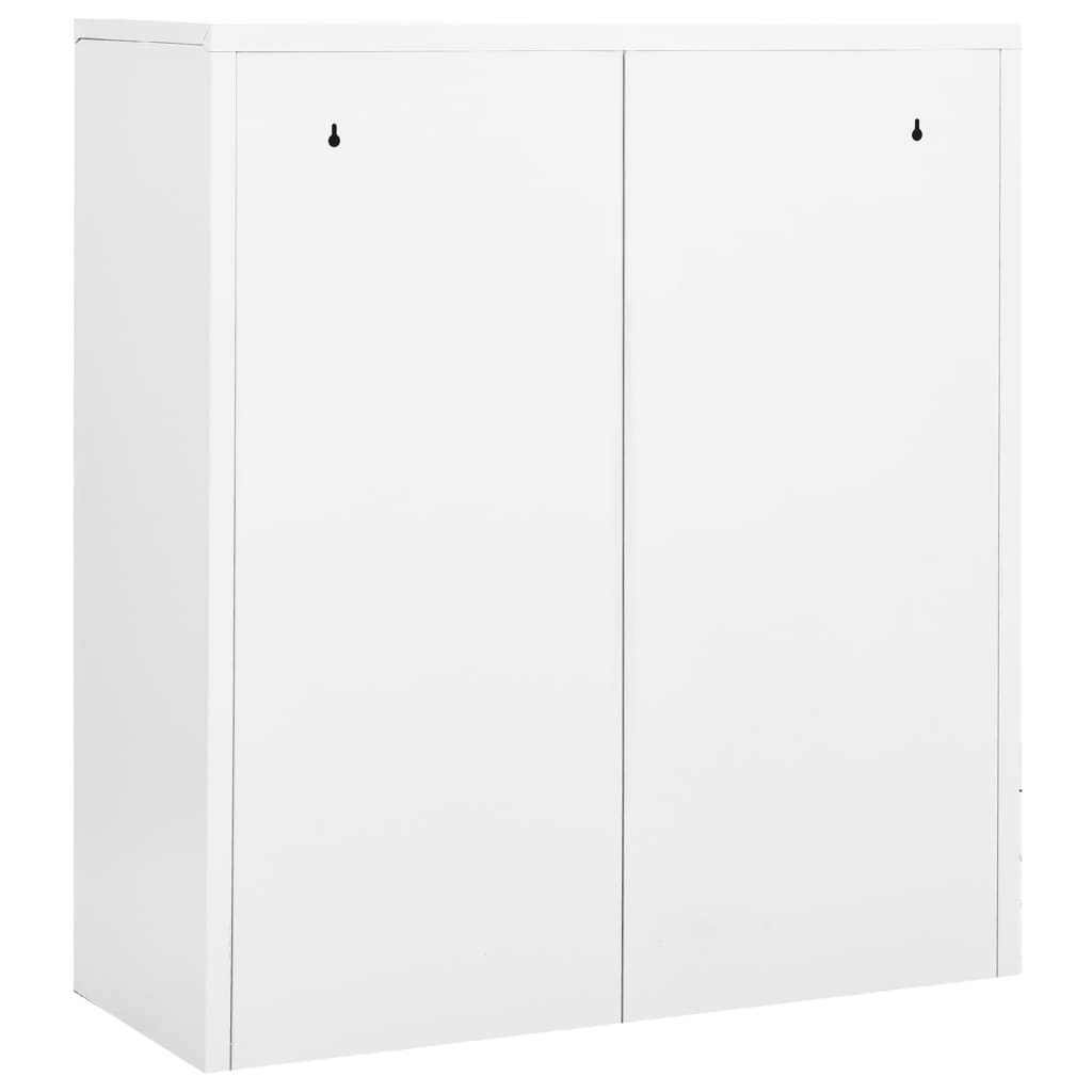 Büroschrank mit Pflanzkasten Anthrazit 90x40x125 cm Stahl