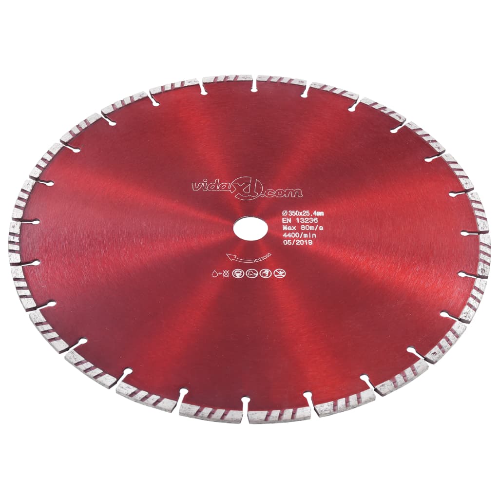 Diamant-Trennscheibe mit Turbo Stahl 300 mm
