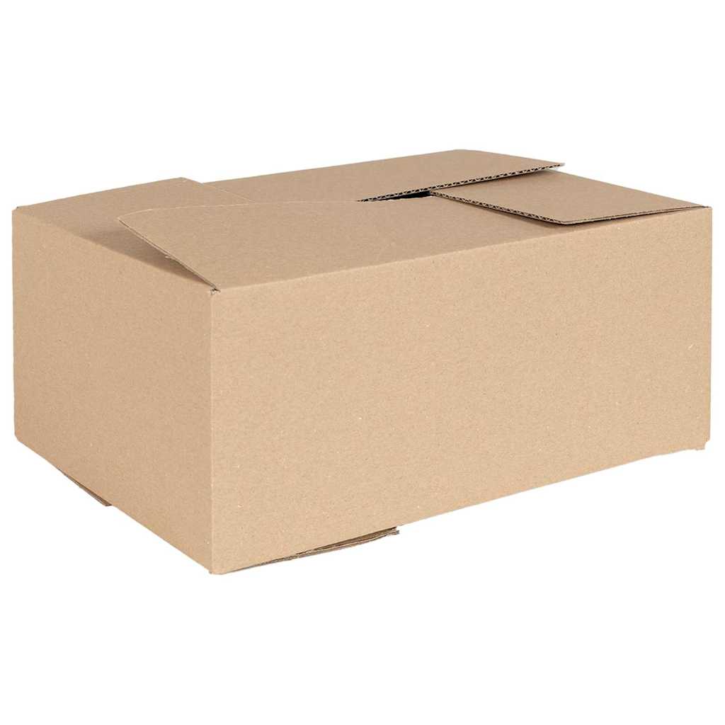 Faltbox mit Speicher 50 pcs Natur 15 x 15 x 8 cm Karton