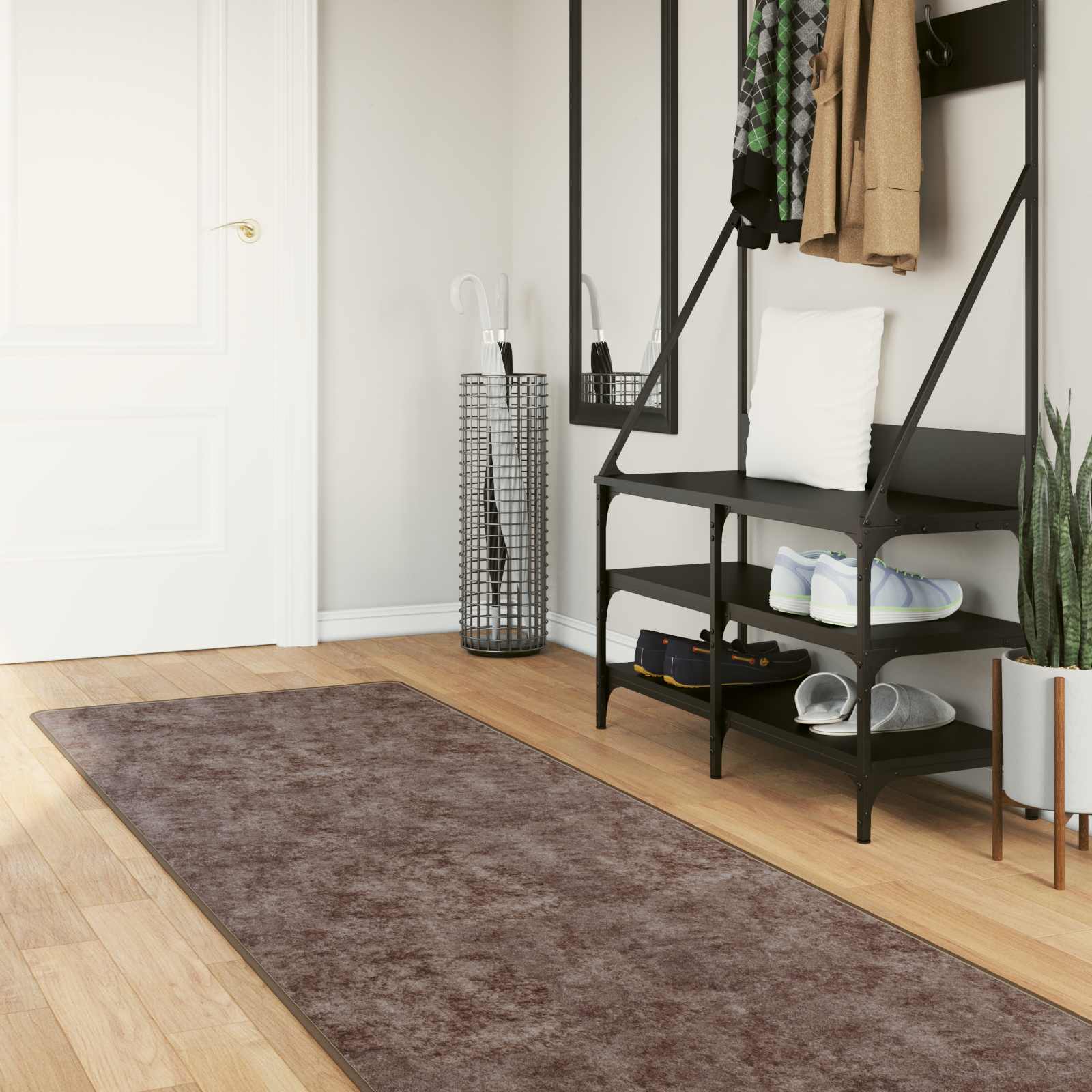 Teppich Waschbar Mehrfarbig 160x230 cm