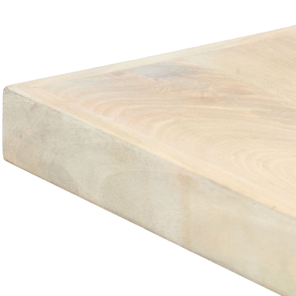 Esstisch Massivholz Mango und Stahlgestell 180 cm