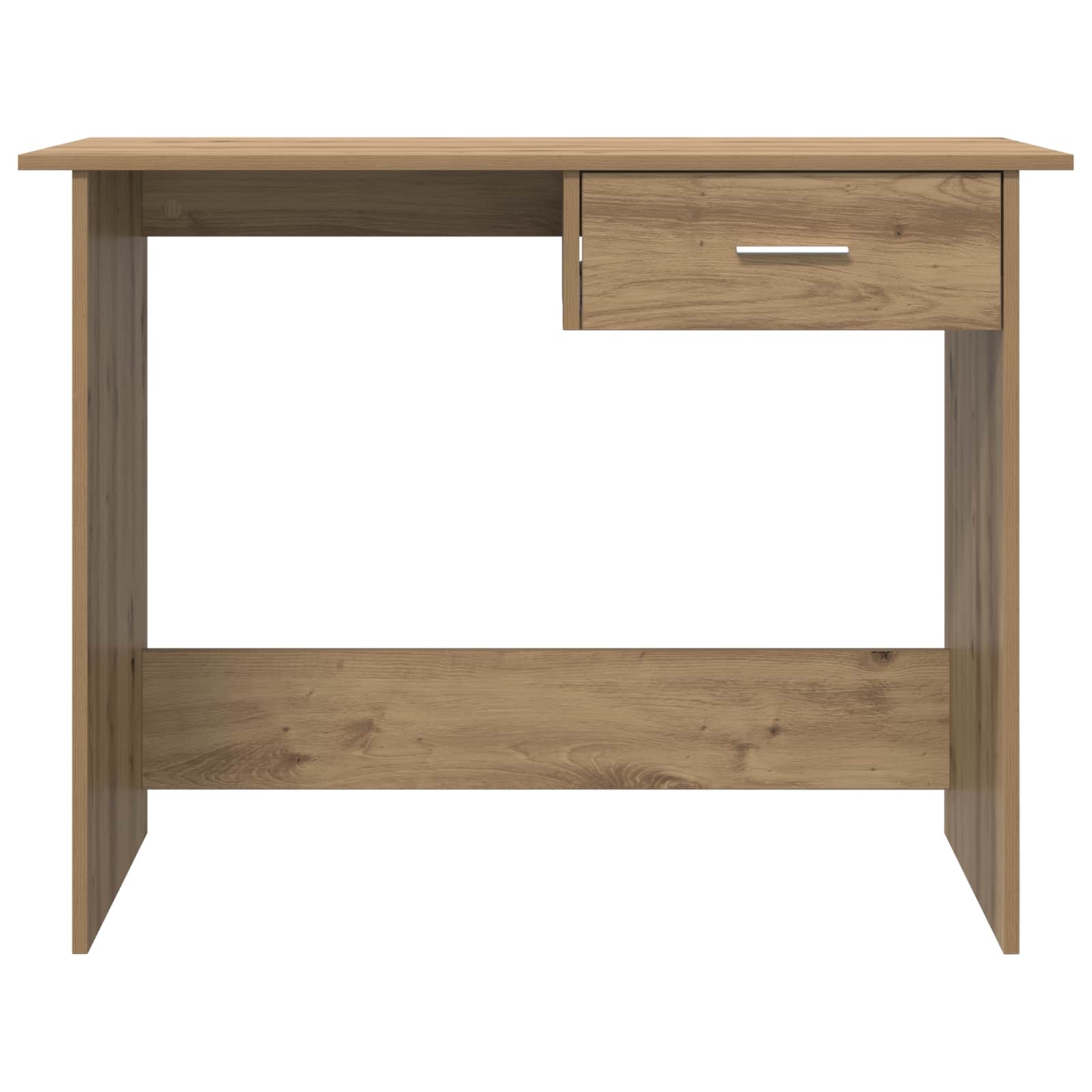 Schreibtisch Weiß 100x50x76 cm Holzwerkstoff