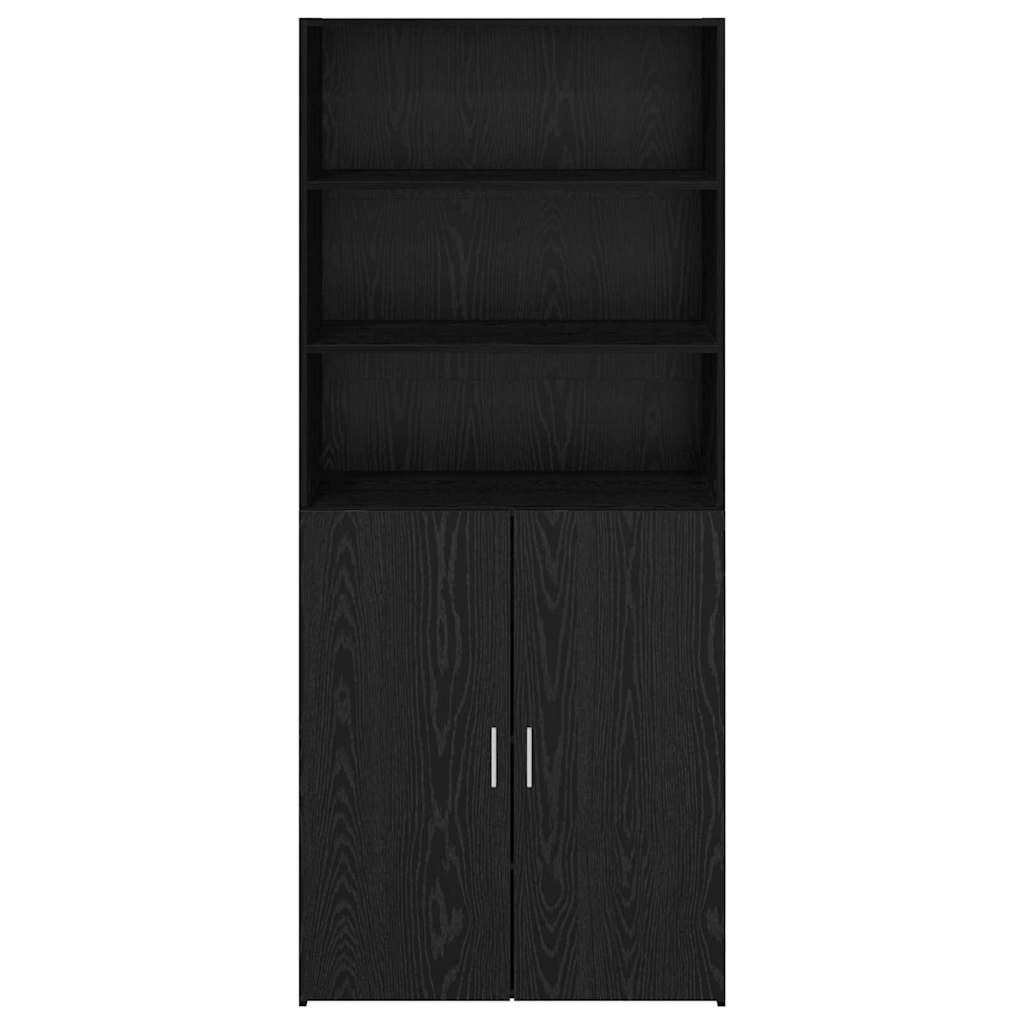 Highboard Altholz 80 x 42,5 x 185 cm Holzwerkstoff
