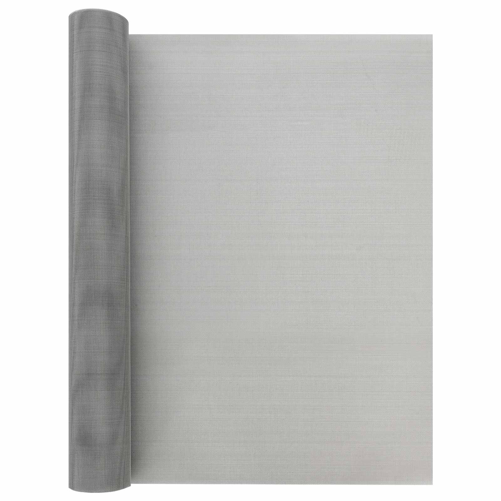 Mesh Bildschirm 20 x 500 cm 20 Mesh Edelstahl 201 Silber