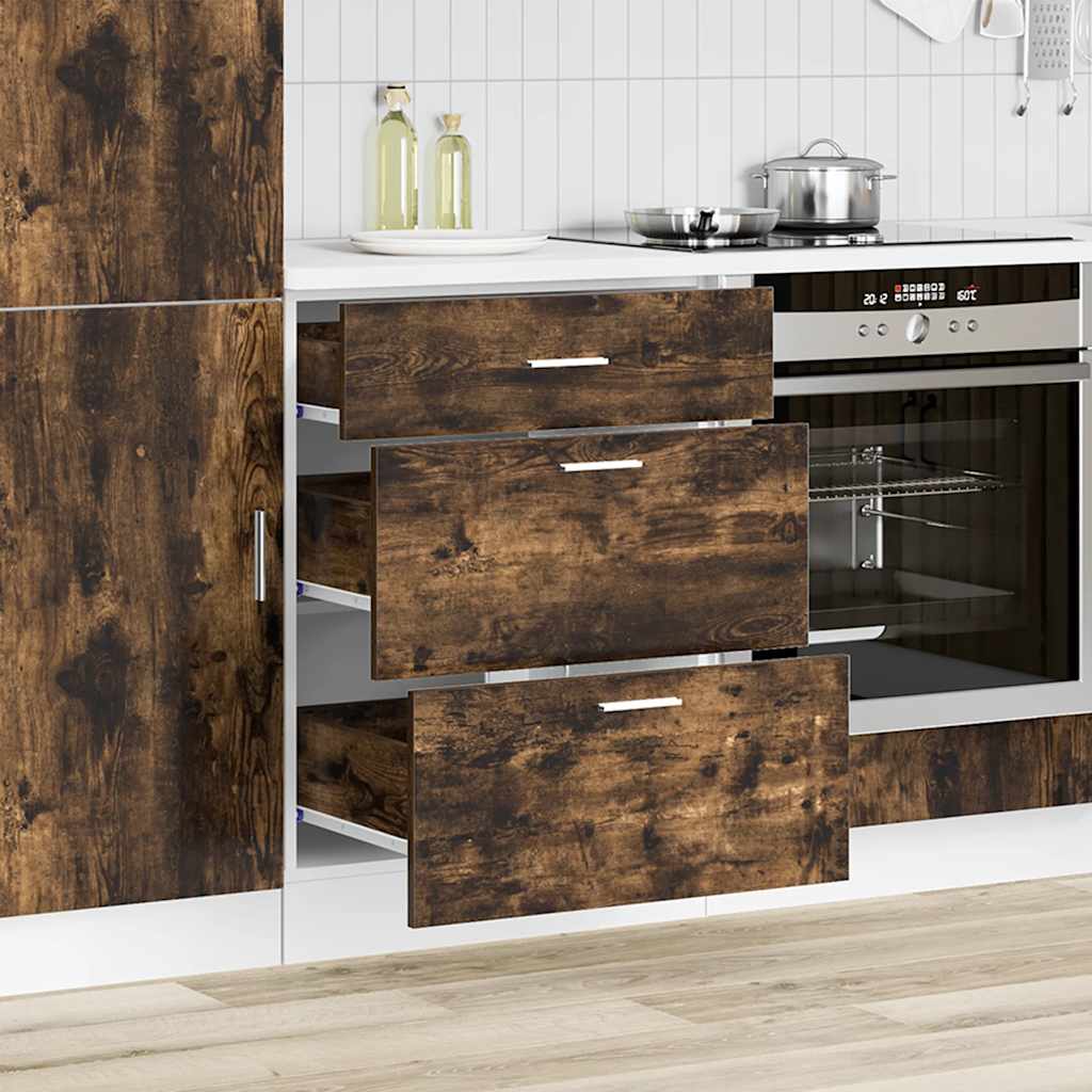 Unterschrank Lyon Weiß 60x46x81,5 cm Holzwerkstoff