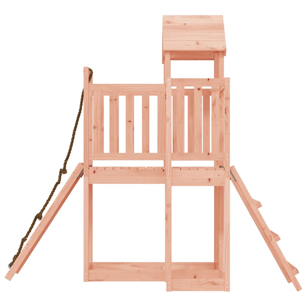 Spielturm mit Kletterwand Imprägniertes Kiefernholz