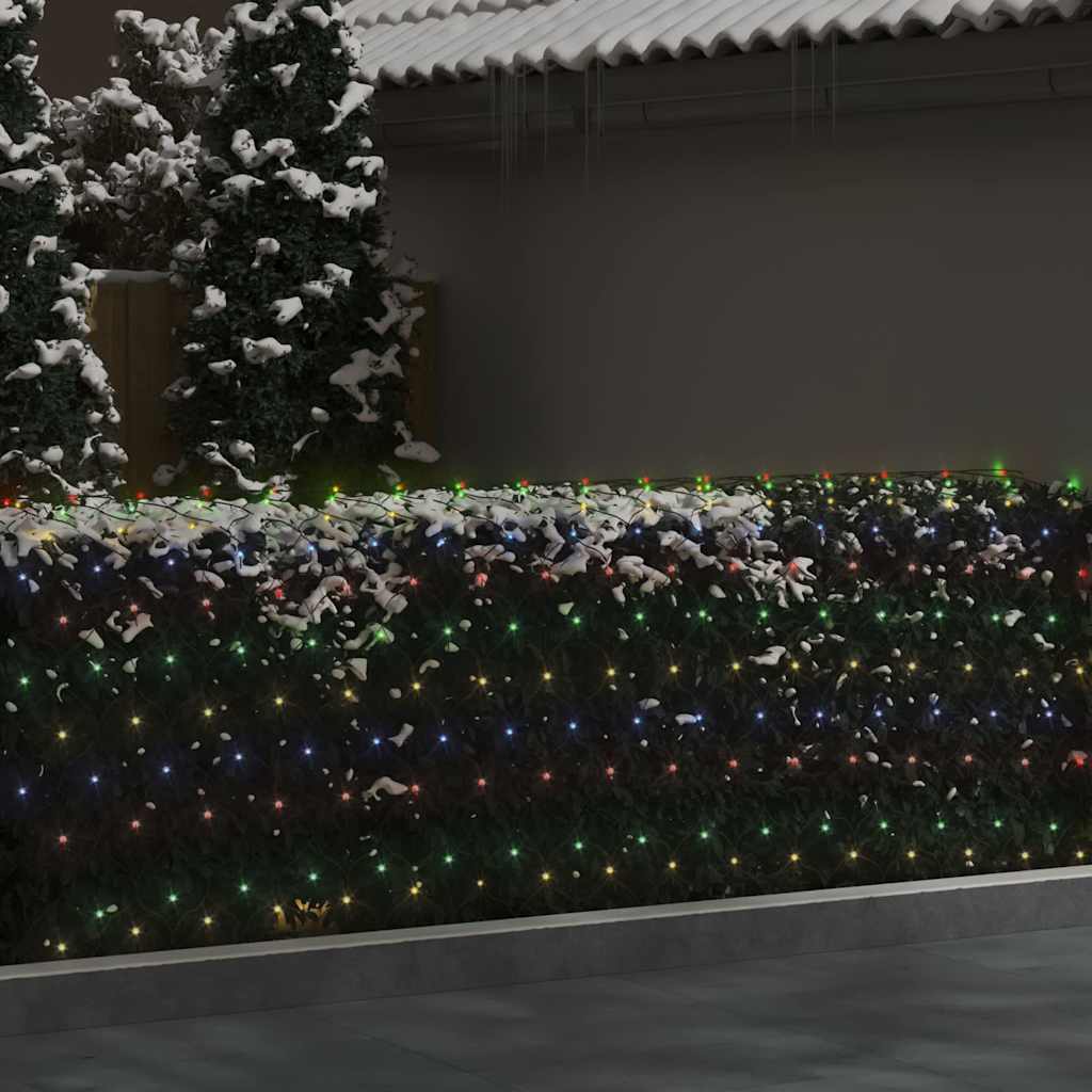 LED-Lichternetz Warmweiß 3x2 m 204 LEDs Indoor Outdoor