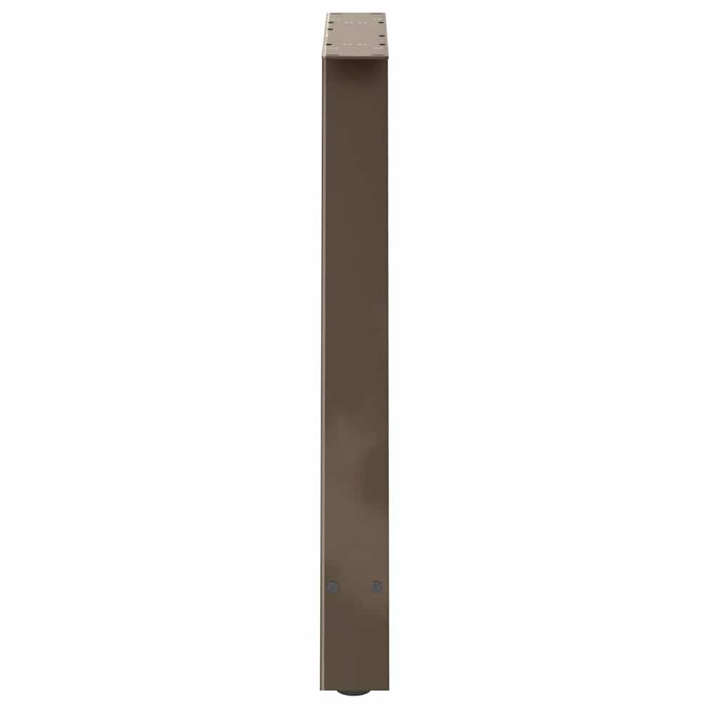 Couchtischbeine A-Form 2 Stk. 30x(30-31) cm Stahl