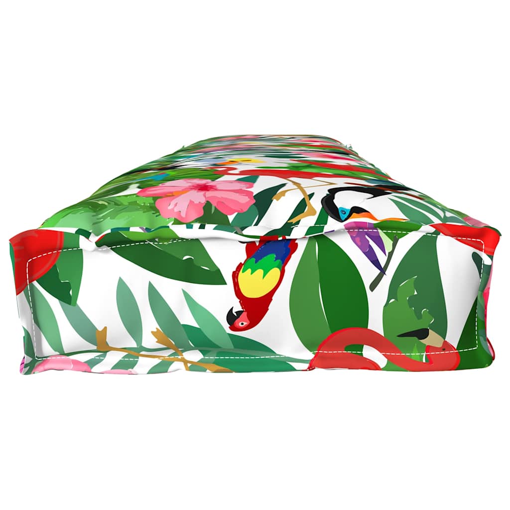 Palettenkissen Anthrazit 200 x 40 x 8 cm Oxford-Stoff