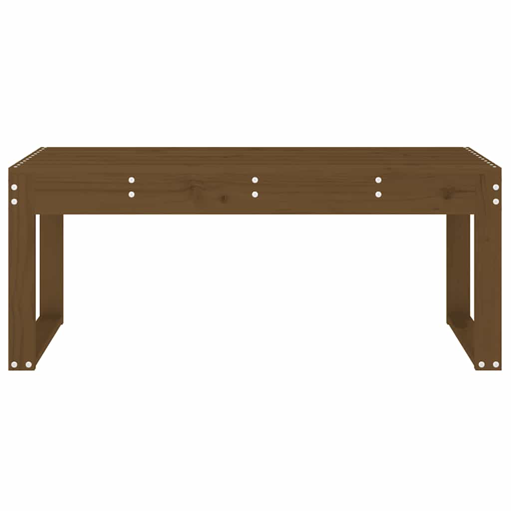Gartenbank 80x38x45 cm Massivholz Kiefer