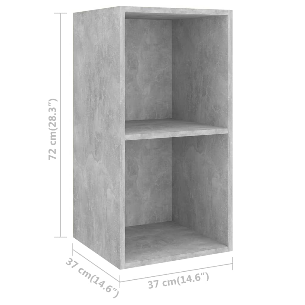 3-tlg. TV-Schrank-Set Weiß Holzwerkstoff