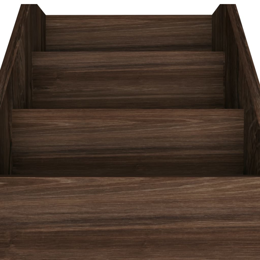 Kinder-Bücherregal Grau Sonoma-Eiche 71x30x78,5cm Holzwerkstoff
