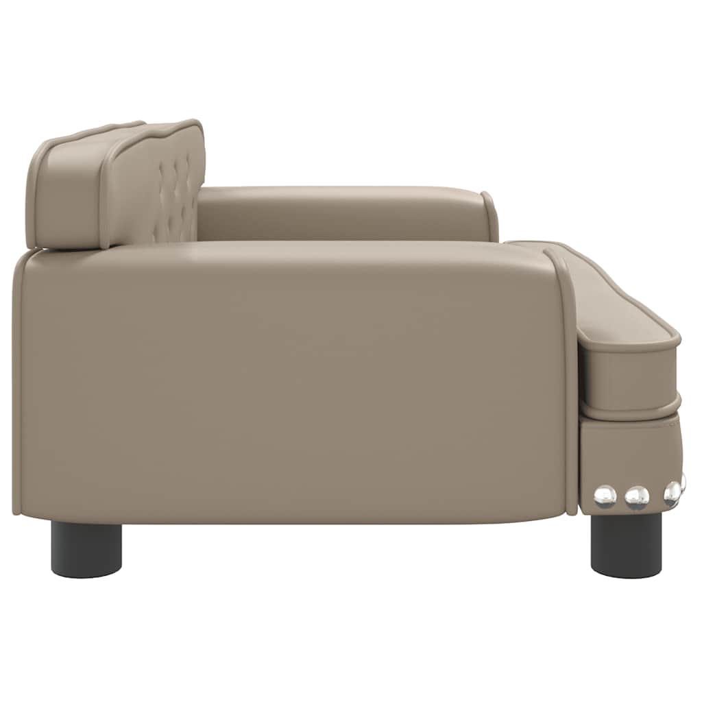 Hundebett Rosa 90x53x30 cm Samt